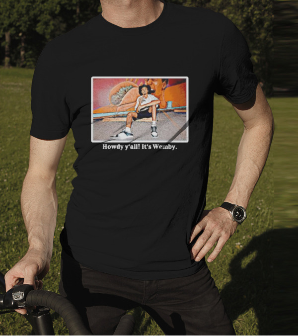 Howdy Y’all It’s Wemby Vintage Style Retro T-Shirt