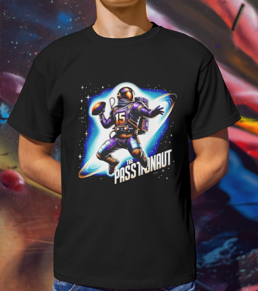 Josh Dobbs The Passtronaut Space Football 15 T-Shirt
