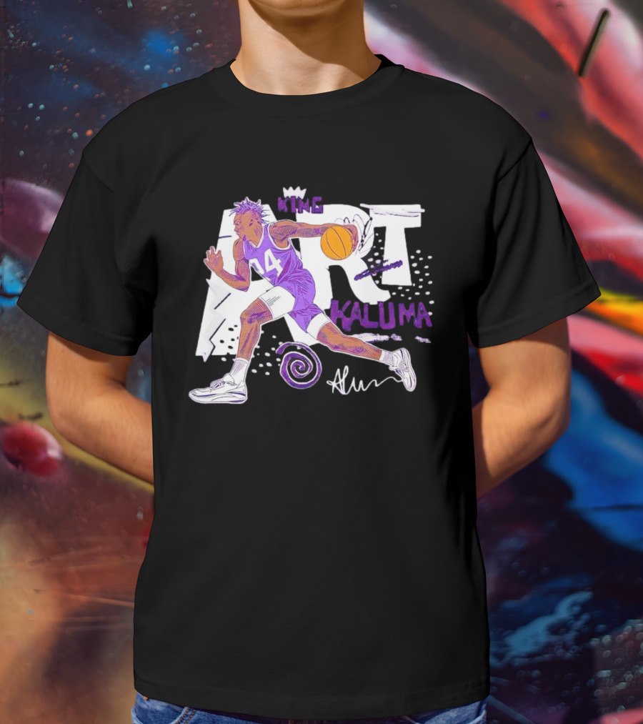 King Arthur Kaluma 14 Basketball Signature T-Shirt