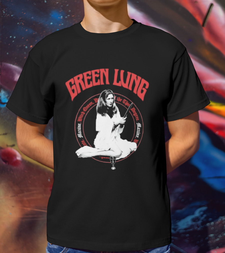 Green Lung Maxine Witch Queen Black Magic Ritual Iconic T-Shirt