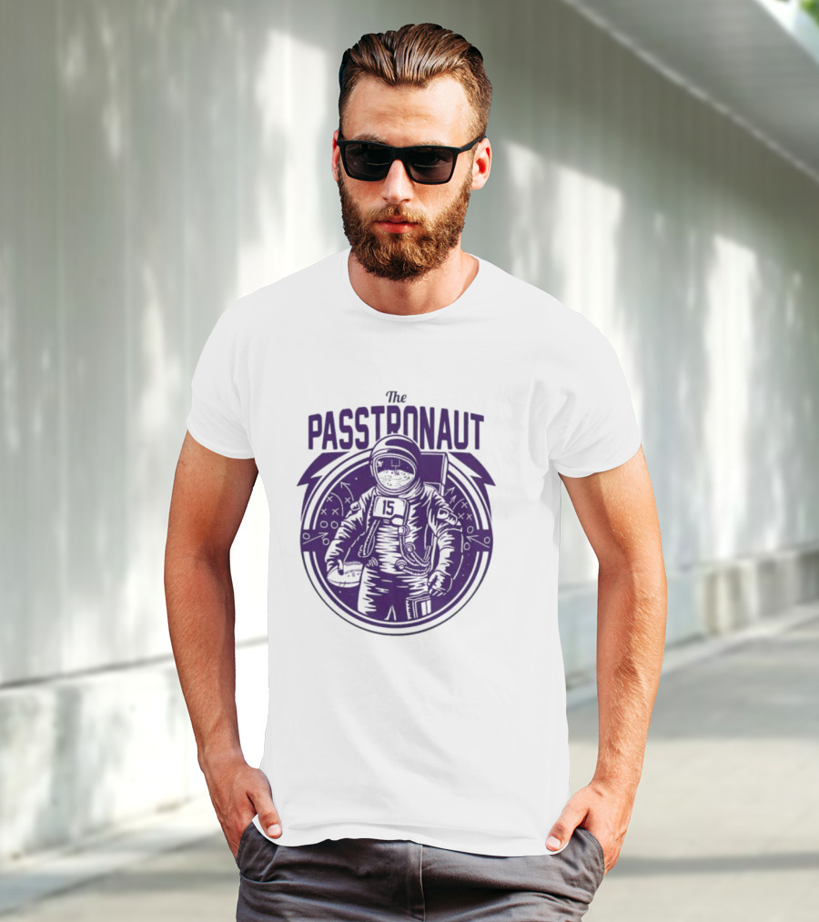 Minnesota Vikings The Passtronaut Astronaut Player Number 15 T-Shirt