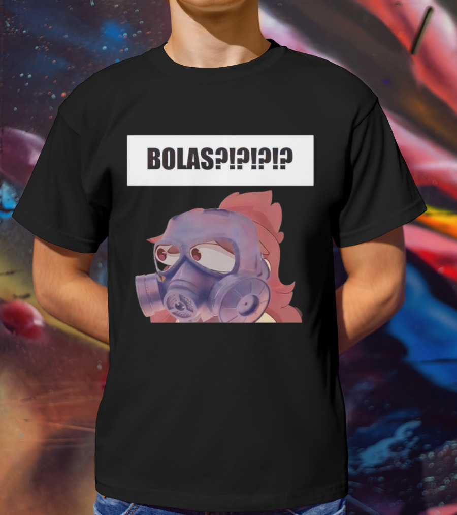 Bolas Jaiden Animations Gas Mask Character Expression T-Shirt