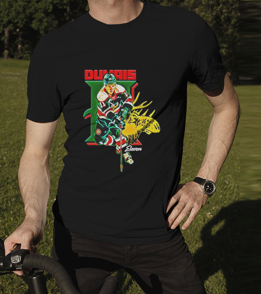Dumais Eleven Halifax Mooseheads Hockey Player Image T-Shirt