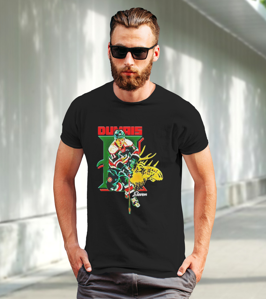 Dumais Eleven Halifax Mooseheads Hockey Player Image T-Shirt