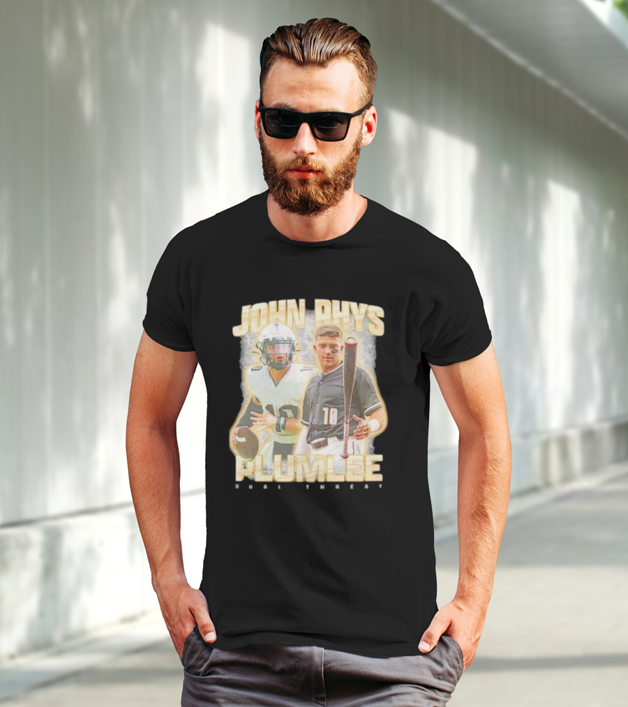 John Rhys Plumlee Dual Threat Collage T-Shirt