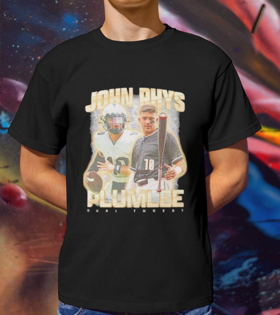 John Rhys Plumlee Dual Threat Collage T-Shirt