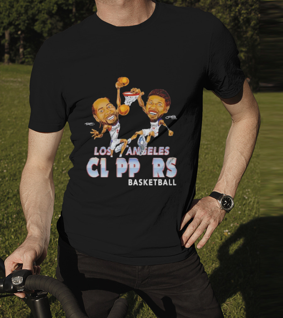 Los Angeles Clippers Basketball Run It Back 213 Vintage T-Shirt