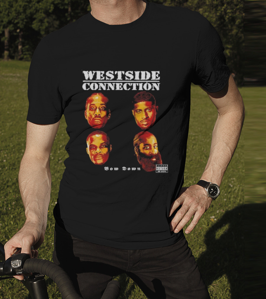 Westside Connection Bow Down Album Cover Featuring Faces T-Shirt