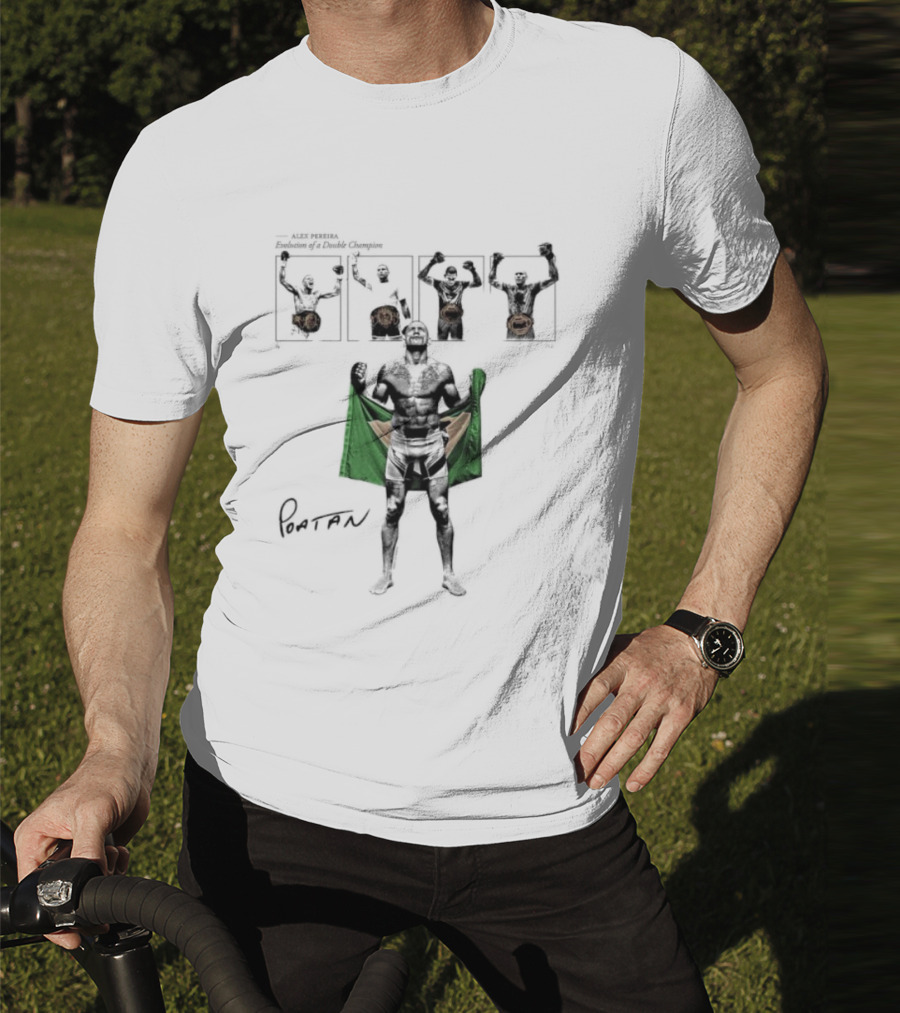 Alex Pereira Poatan Brazilian Double Champion T-Shirt