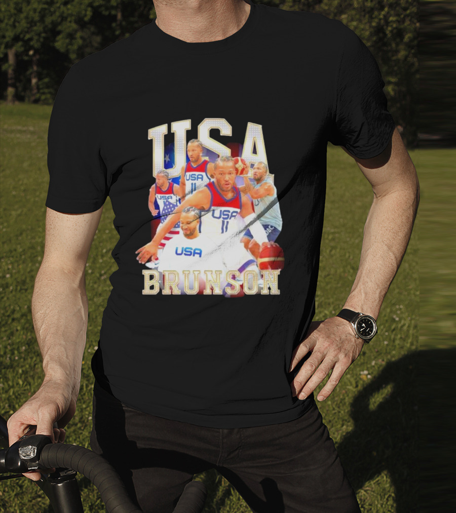 USA Brunson Basketball FIBA T-Shirt