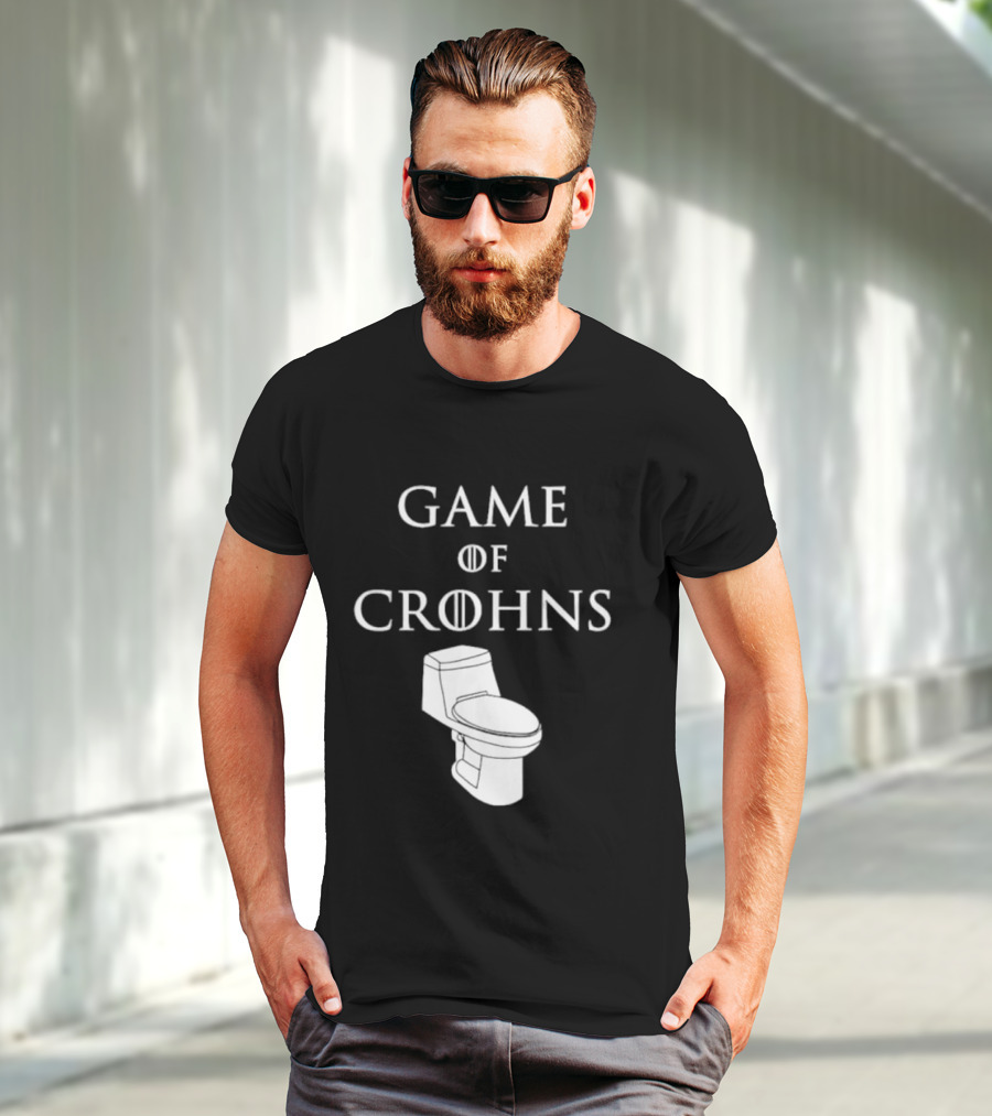 Game Of Crohns Toilet Throne T-Shirt