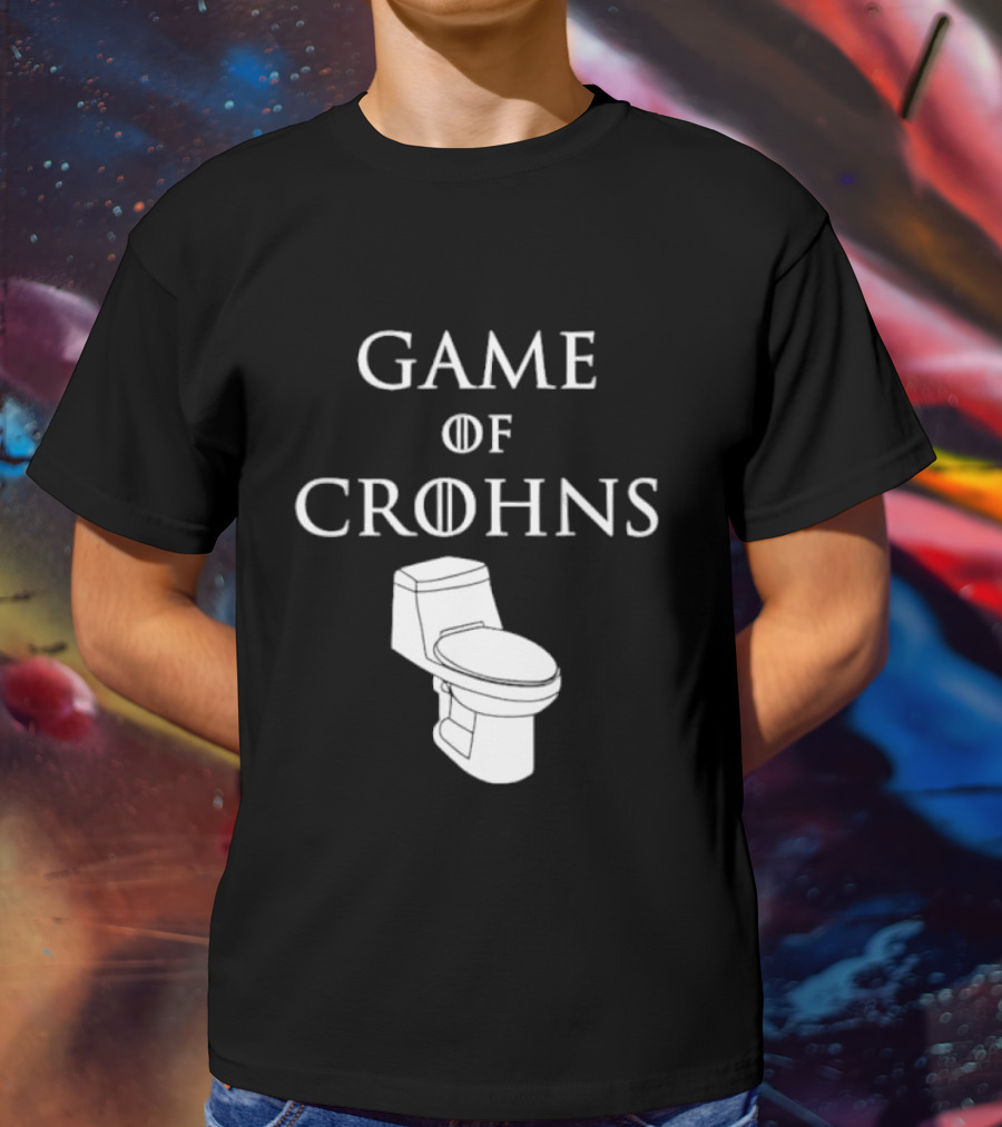 Game Of Crohns Toilet Throne T-Shirt