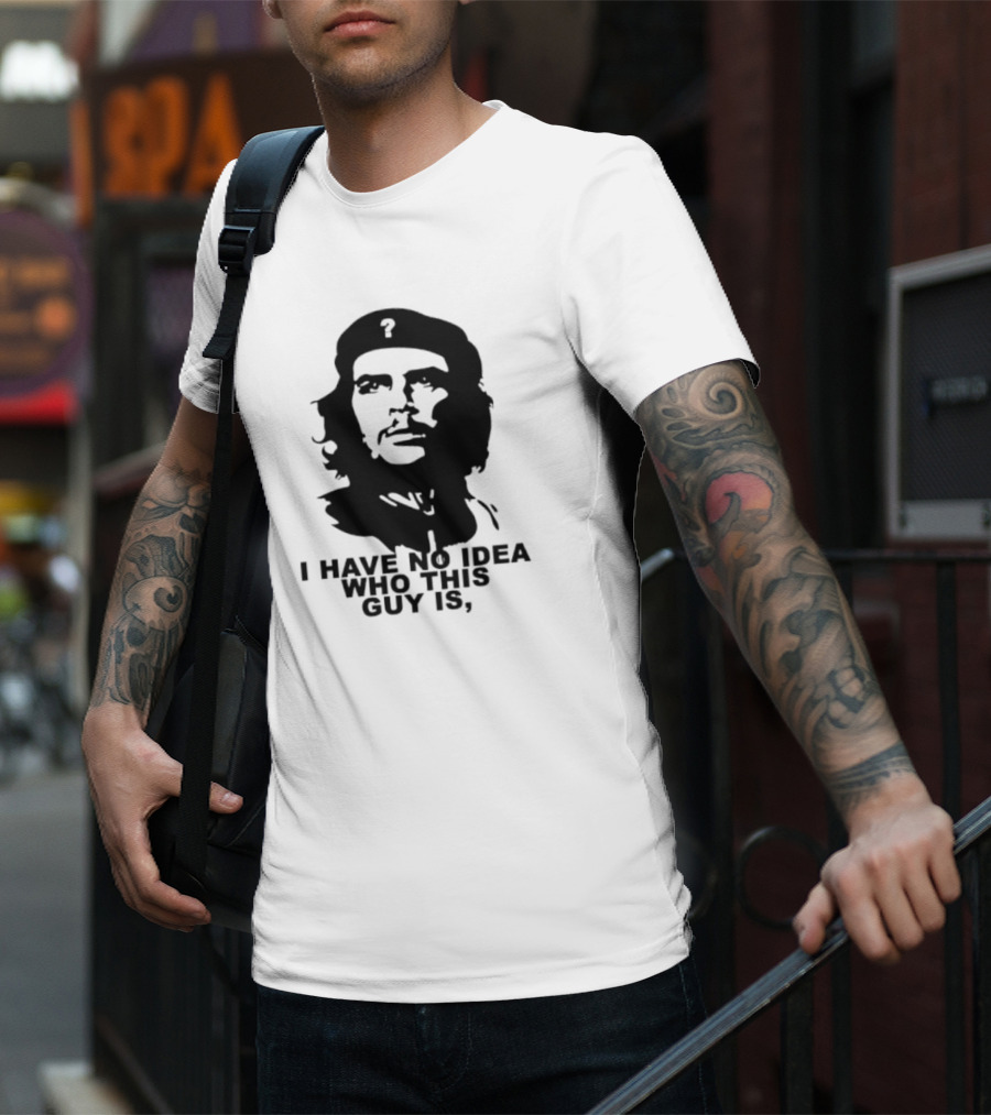 I Have No Idea Who This Guy Is Mysterious Icon Question Mark Hat T-Shirt