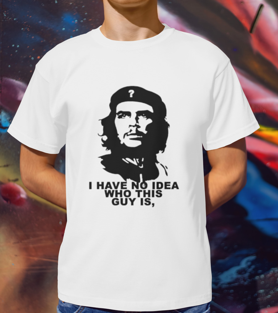 I Have No Idea Who This Guy Is Mysterious Icon Question Mark Hat T-Shirt