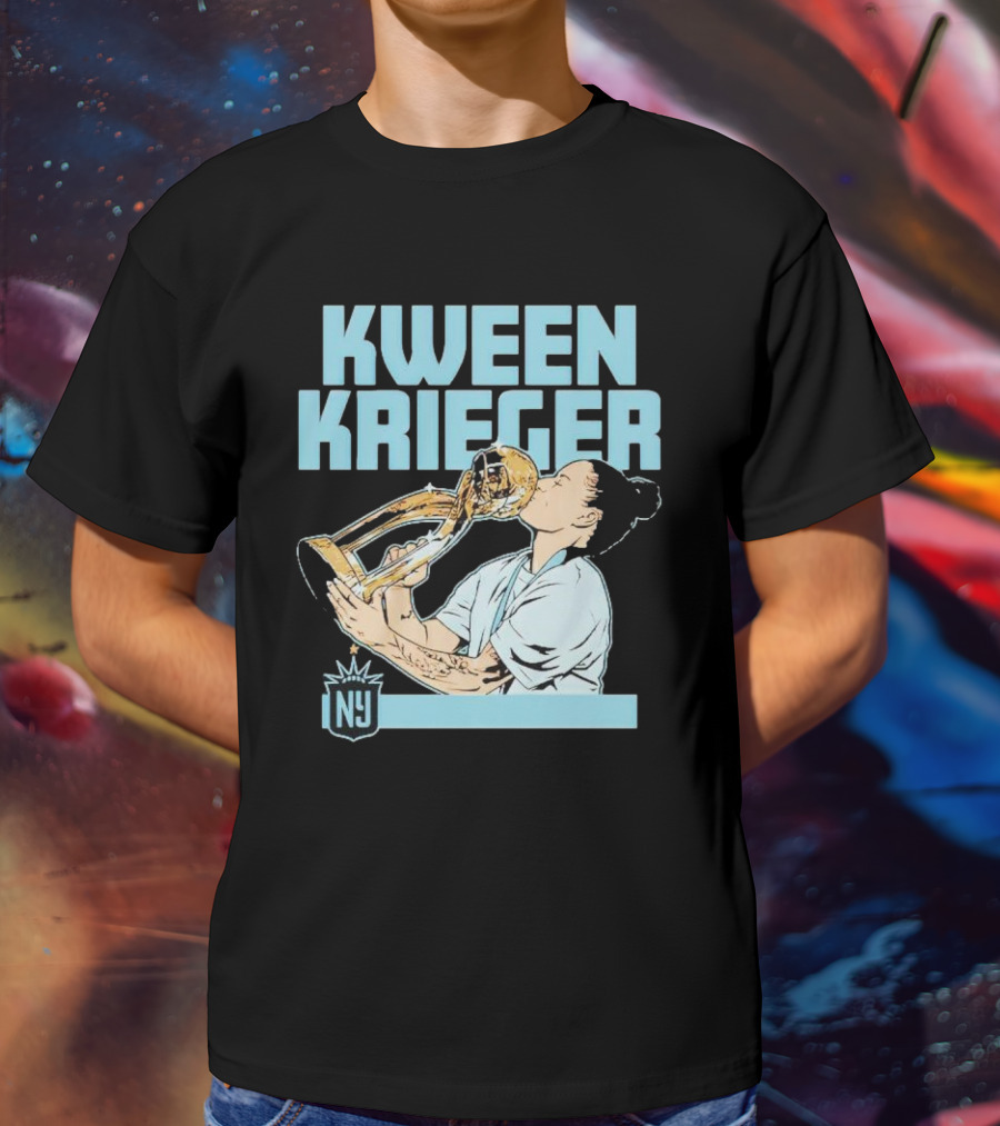 NY GOTHAM FC Kween Krieger Trophy Moment T-Shirt