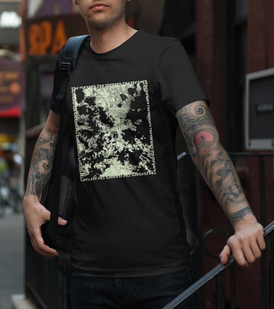 The Flenser Gross Realm Abstract Texture T-Shirt