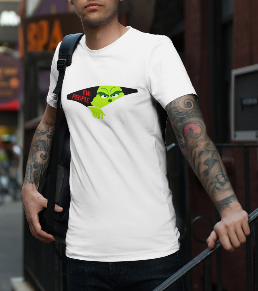 Grich EW People Christmas Green Character T-Shirt