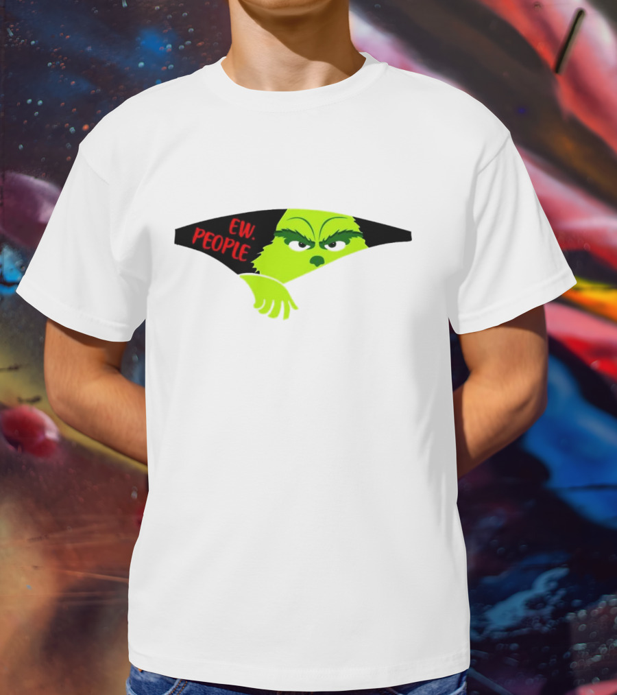 Grich EW People Christmas Green Character T-Shirt