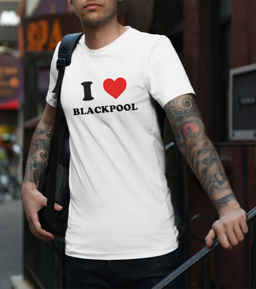 I Heart Blackpool Enthusiast T-Shirt