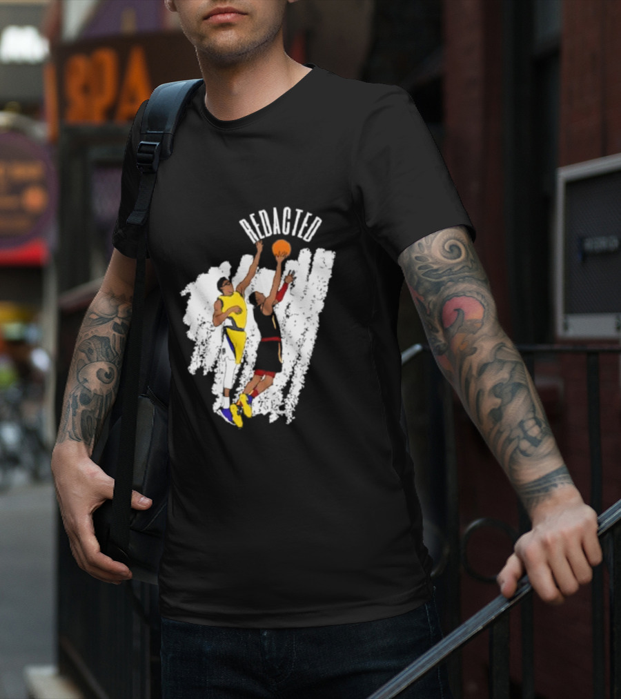 REDACTED Basketball Dunk T-Shirt