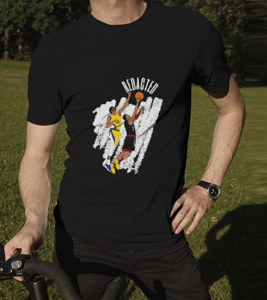 REDACTED Basketball Dunk T-Shirt