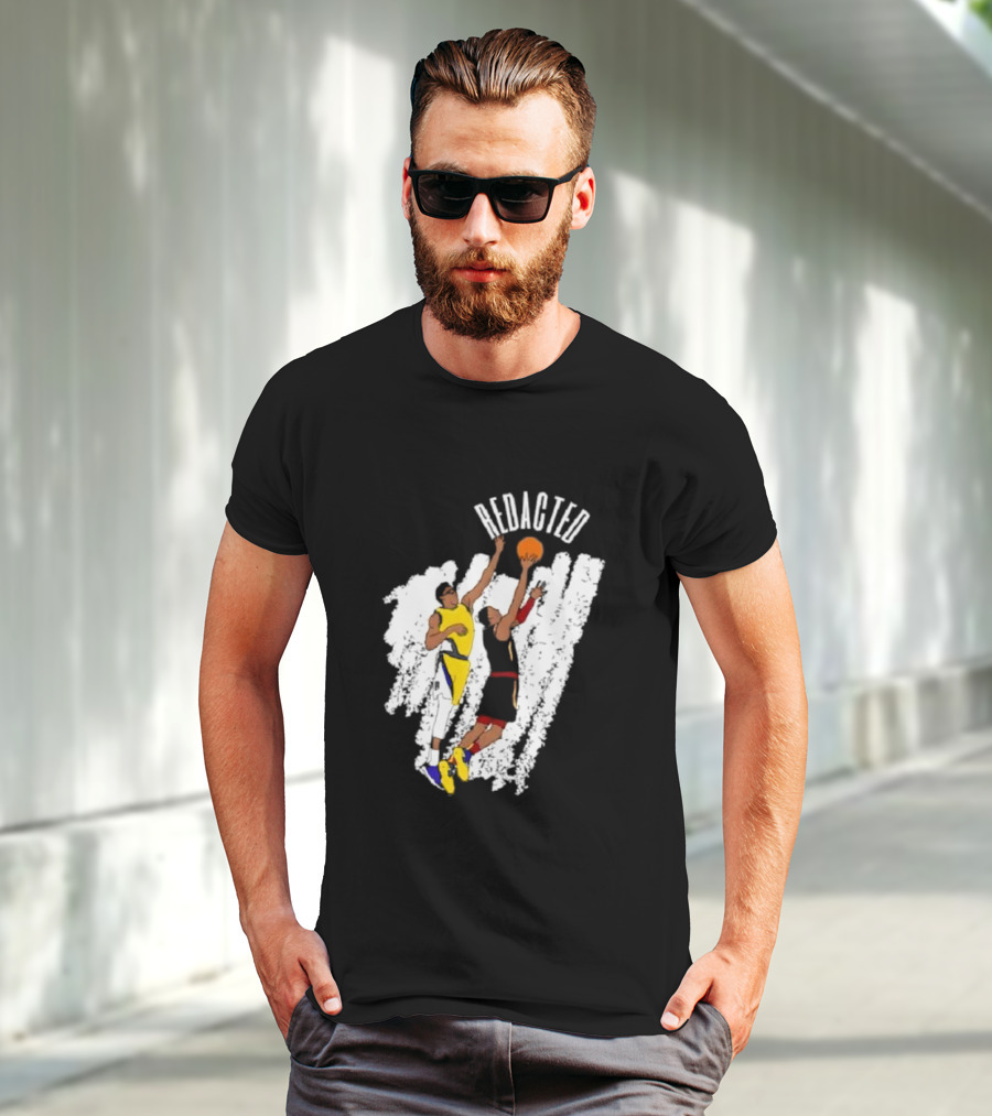 REDACTED Basketball Dunk T-Shirt