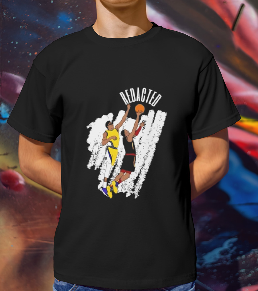 REDACTED Basketball Dunk T-Shirt