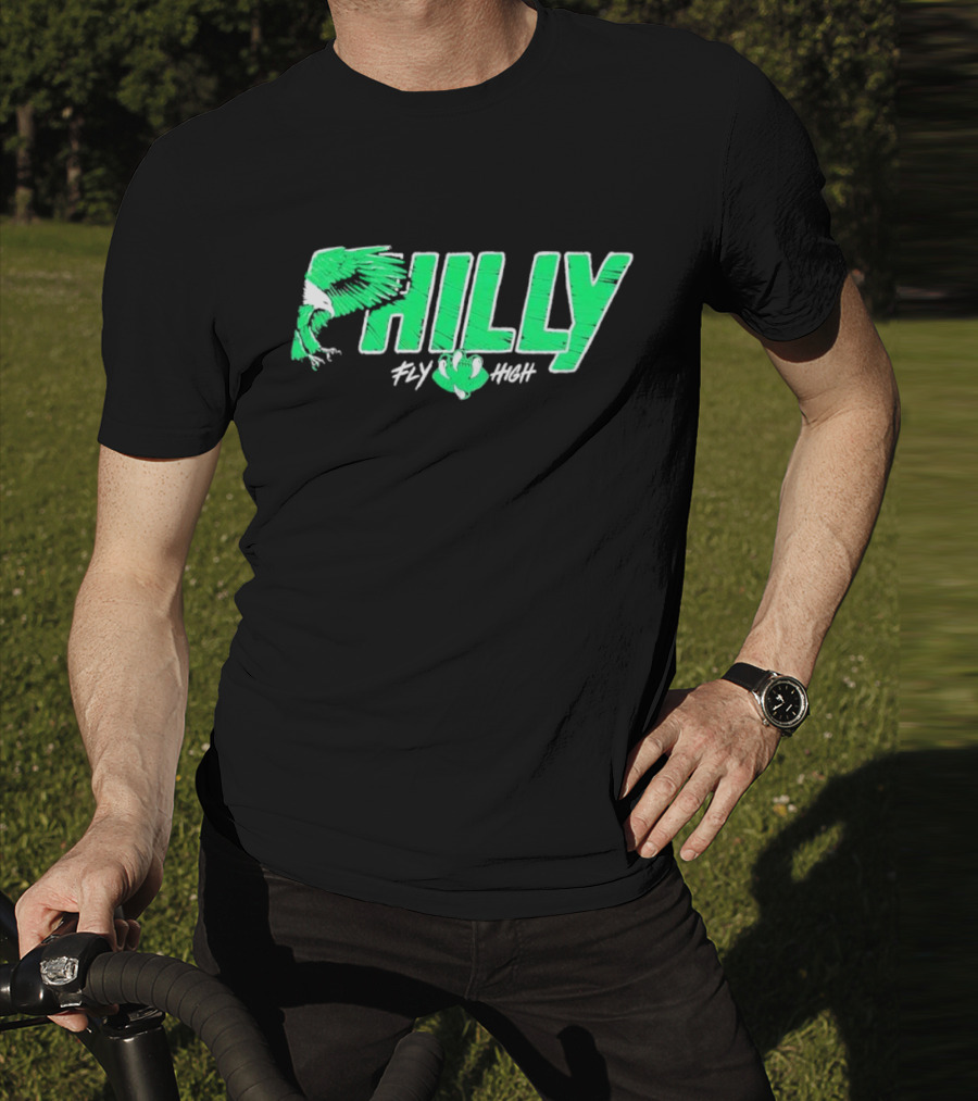Philly Fly High Football Eagle T-Shirt