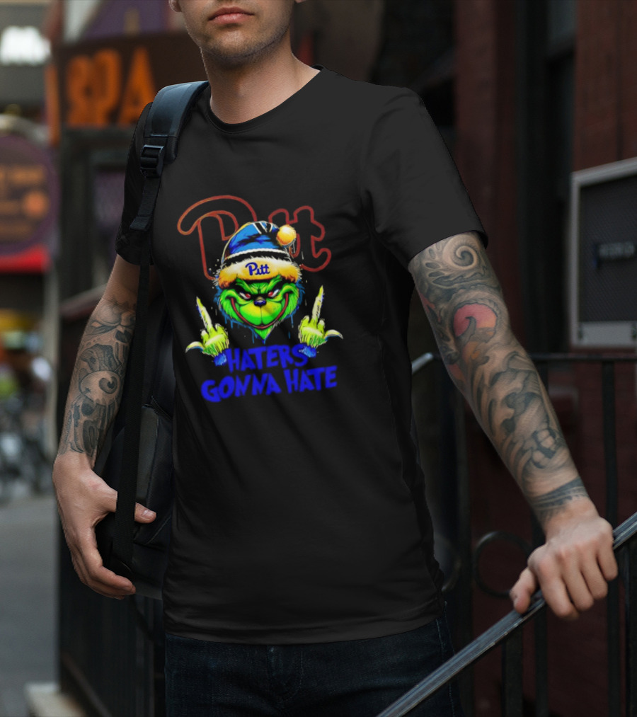 Pittsburgh Panthers Grinch Pitt Haters Gonna Hate T-Shirt