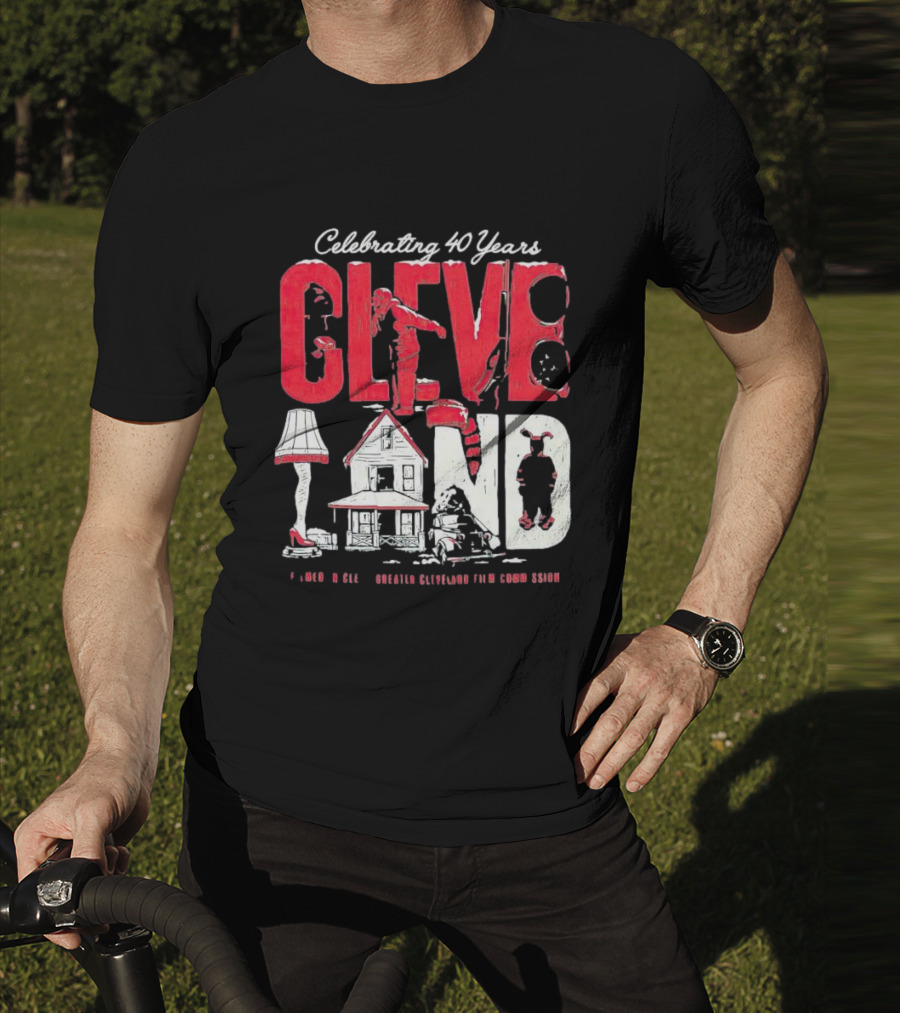 Celebrating 40 Years Cleveland Greater Cleveland Film Commission T-Shirt