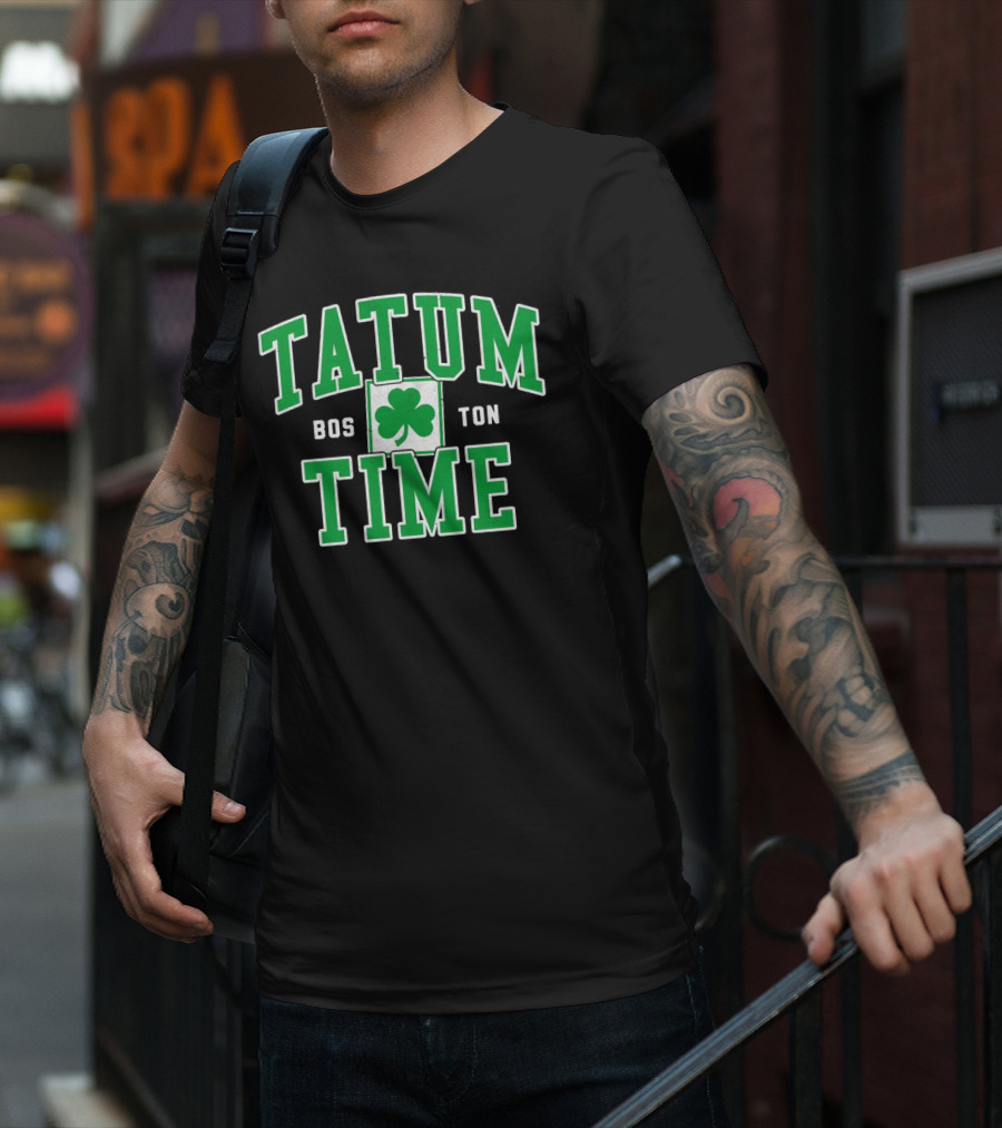 Tatum Time Boston Celtics Vintage T-Shirt