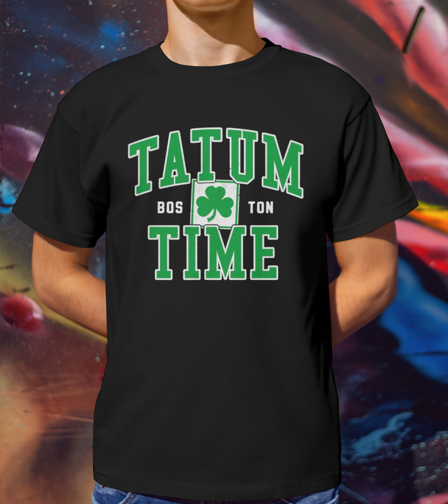 Tatum Time Boston Celtics Vintage T-Shirt