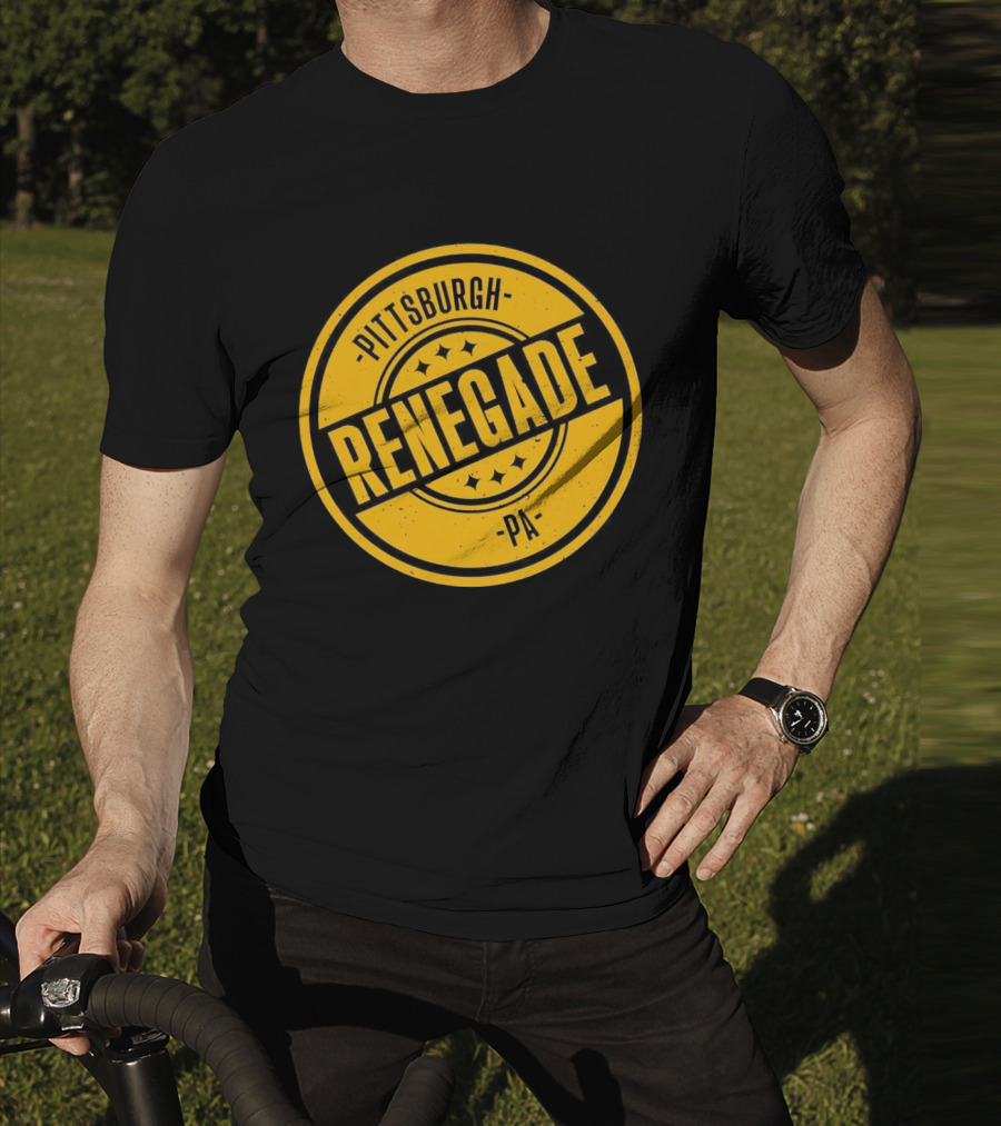Pittsburgh Renegade PA Vintage Badge T-Shirt