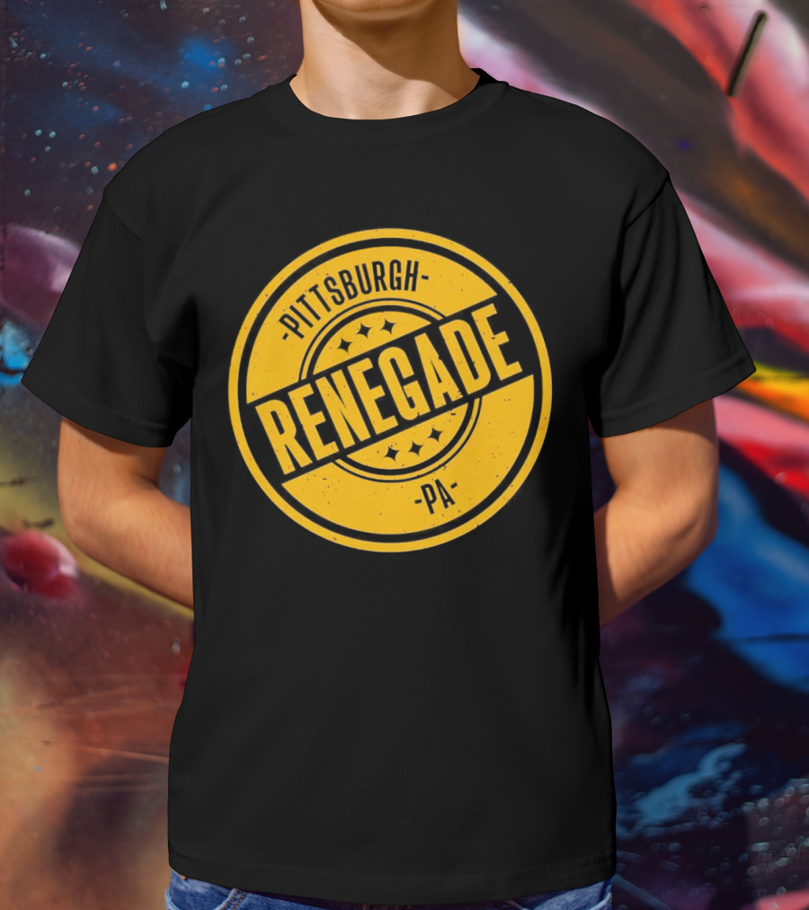 Pittsburgh Renegade PA Vintage Badge T-Shirt