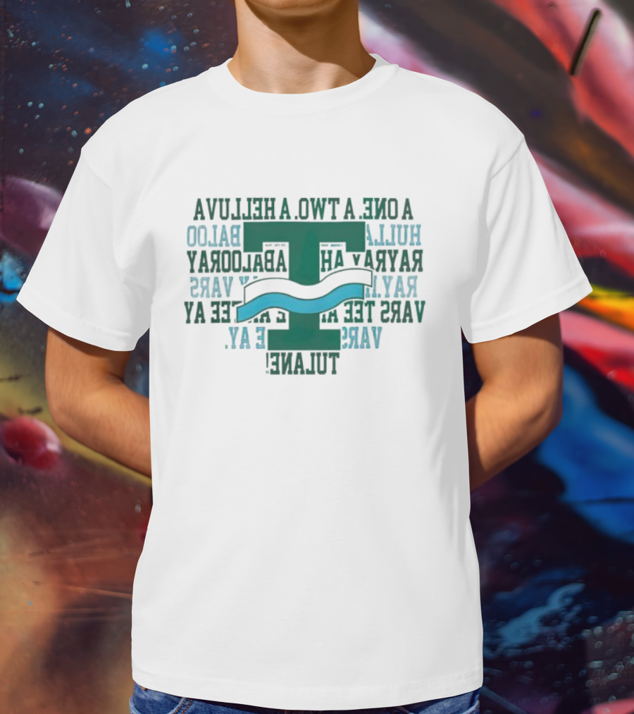 Tulane Green Wave Hullabaloo Homecoming Rally Varsity T-Shirt
