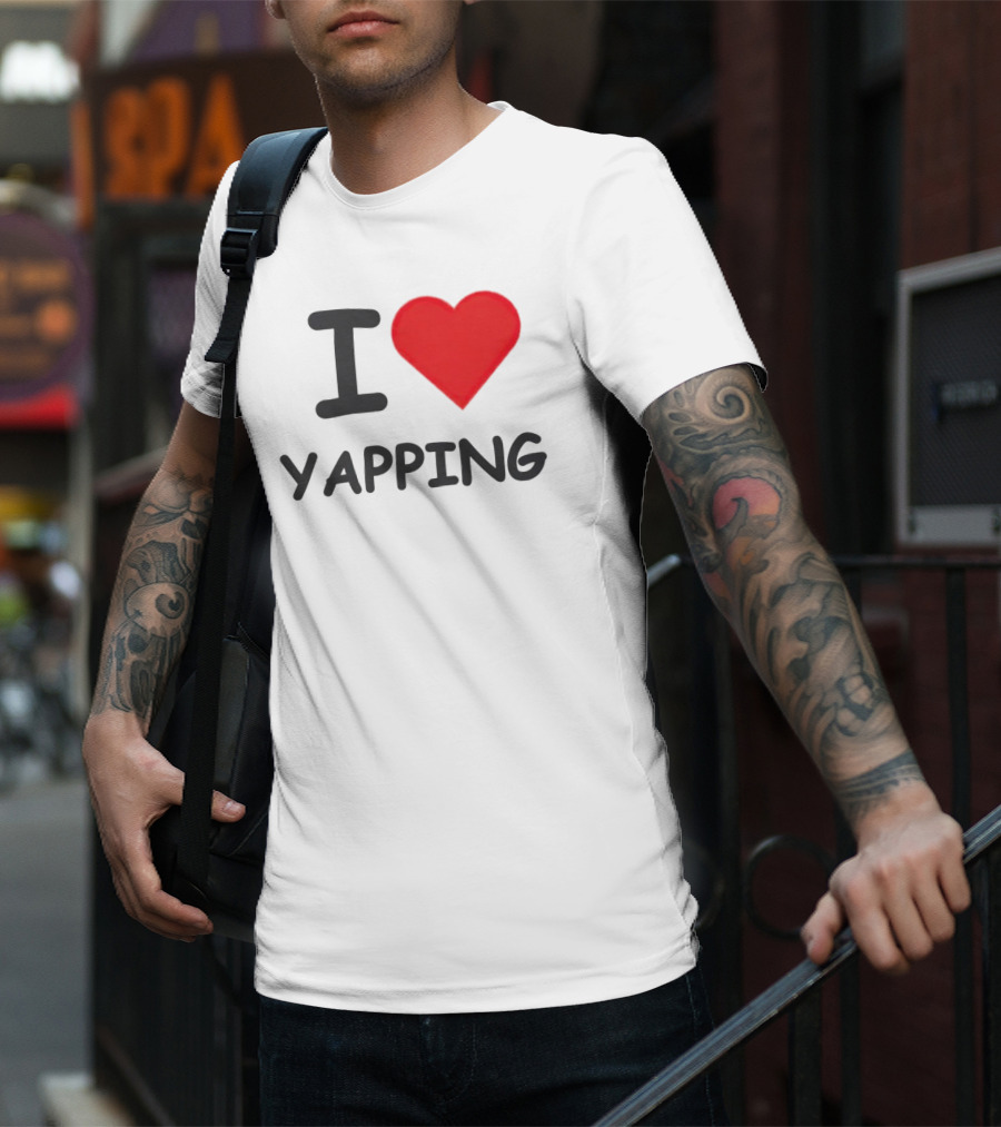 I Heart Yapping Enthusiast Passion T-Shirt