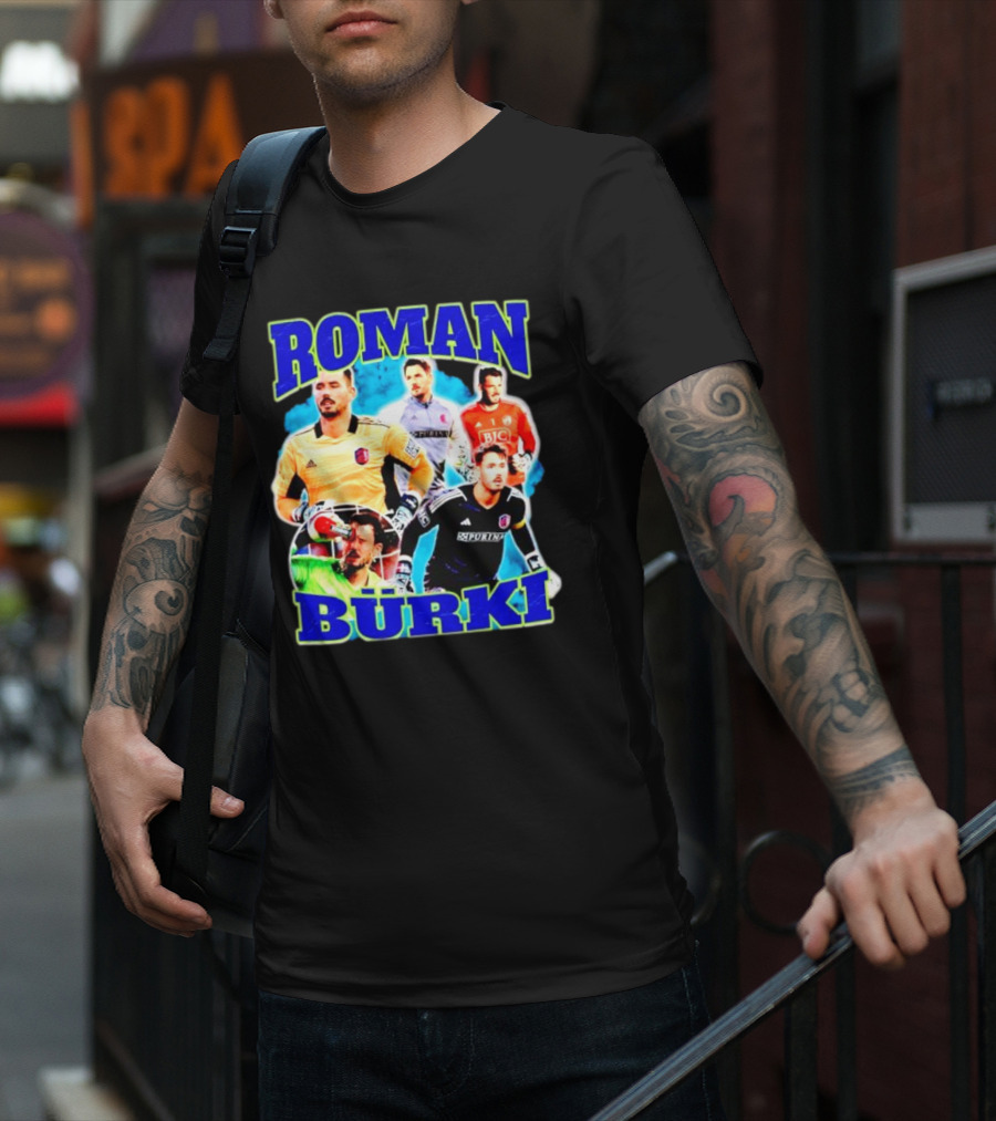 Roman Bürki Soccer Goalkeeper Collage Bootleg T-Shirt