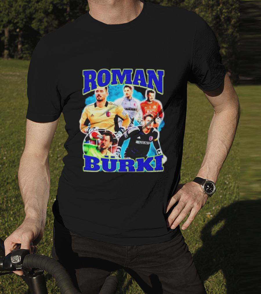 Roman Bürki Soccer Goalkeeper Collage Bootleg T-Shirt