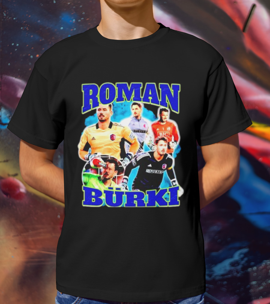 Roman Bürki Soccer Goalkeeper Collage Bootleg T-Shirt