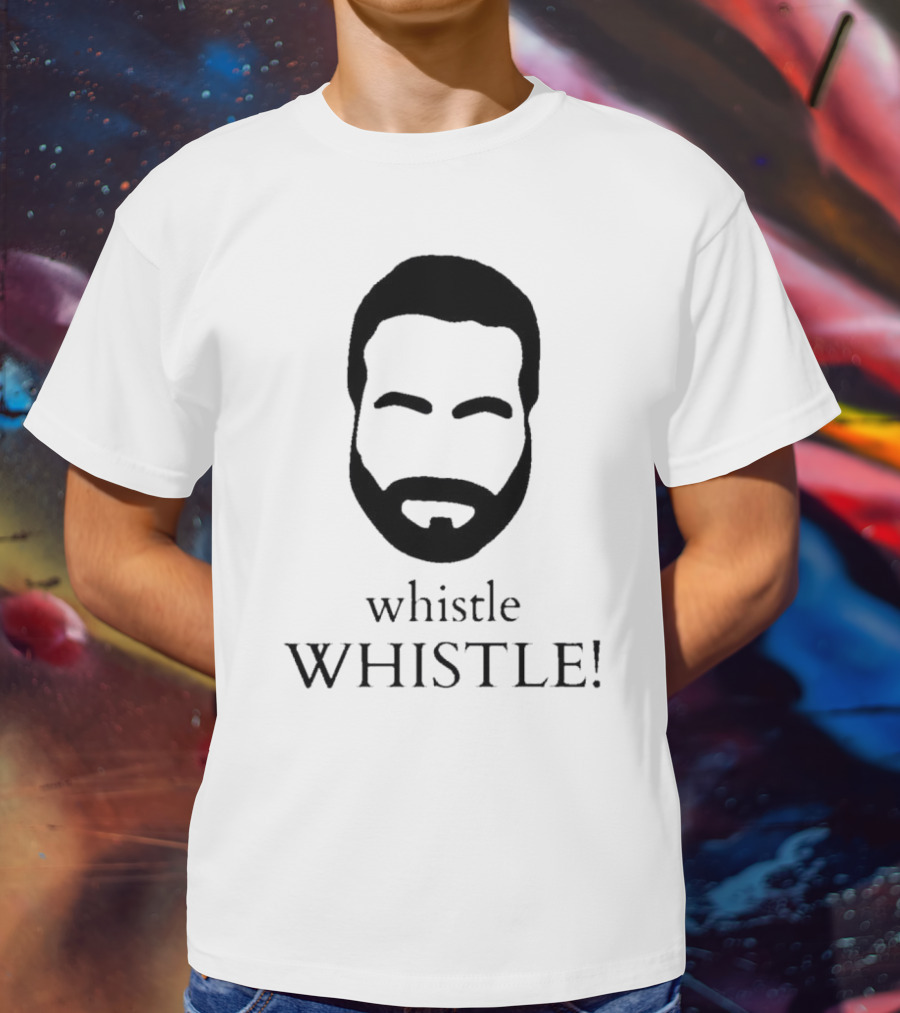 Whistle Whistle Roy Kent Bearded T-Shirt