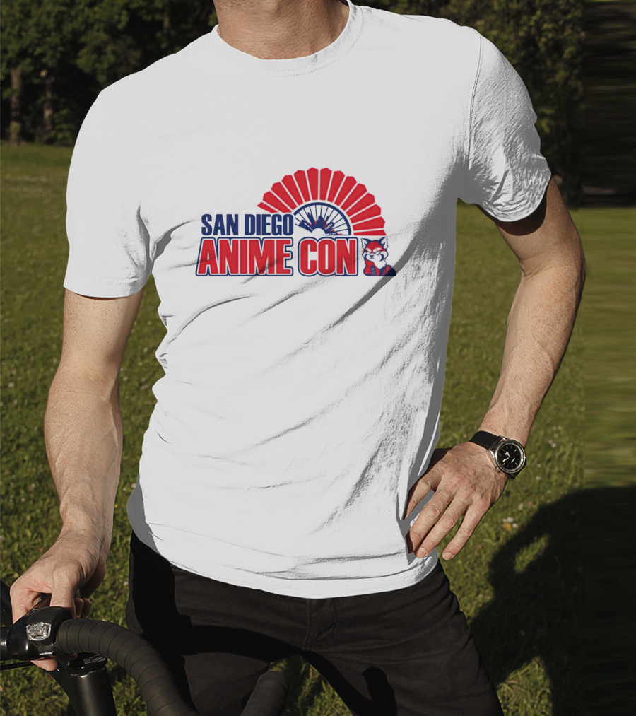 San Diego Anime Con Fan And Character T-Shirt