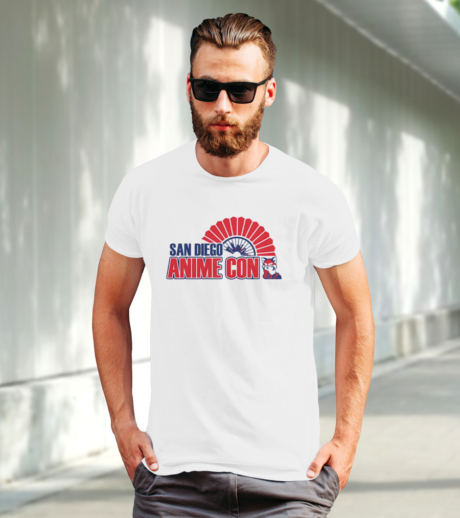 San Diego Anime Con Fan And Character T-Shirt
