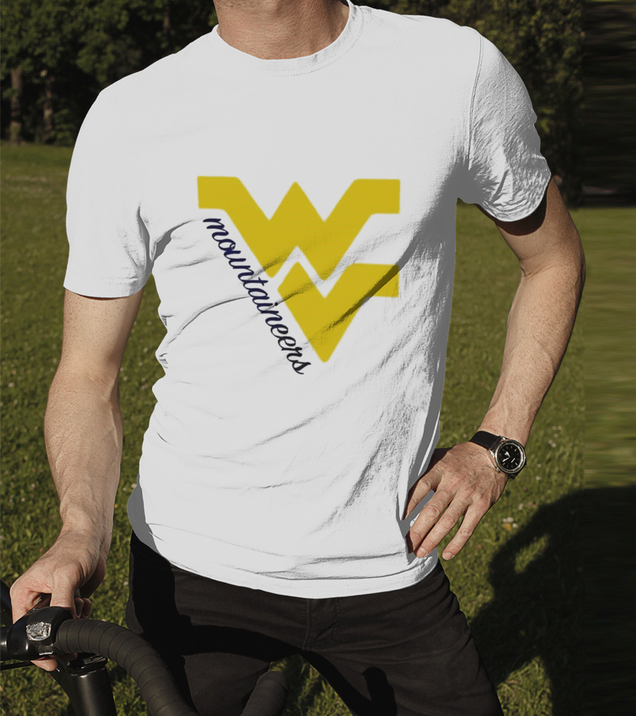 WVU Mountaineers Yellow WV T-Shirt