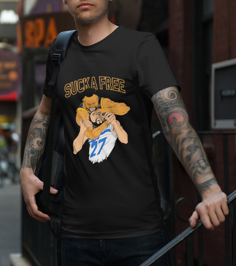 SUCKA FREE Dray Physical Play Basketball Meme T-Shirt