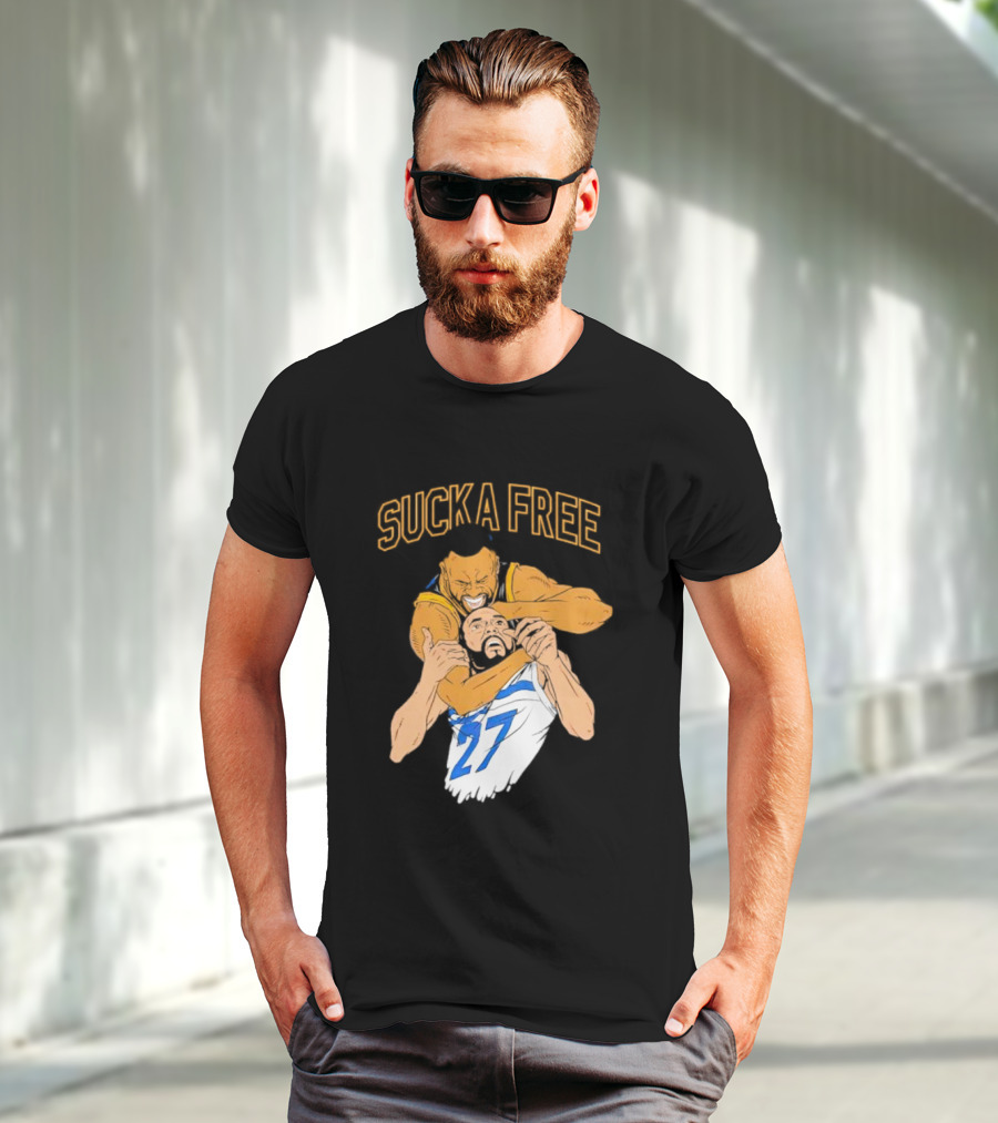 SUCKA FREE Dray Physical Play Basketball Meme T-Shirt