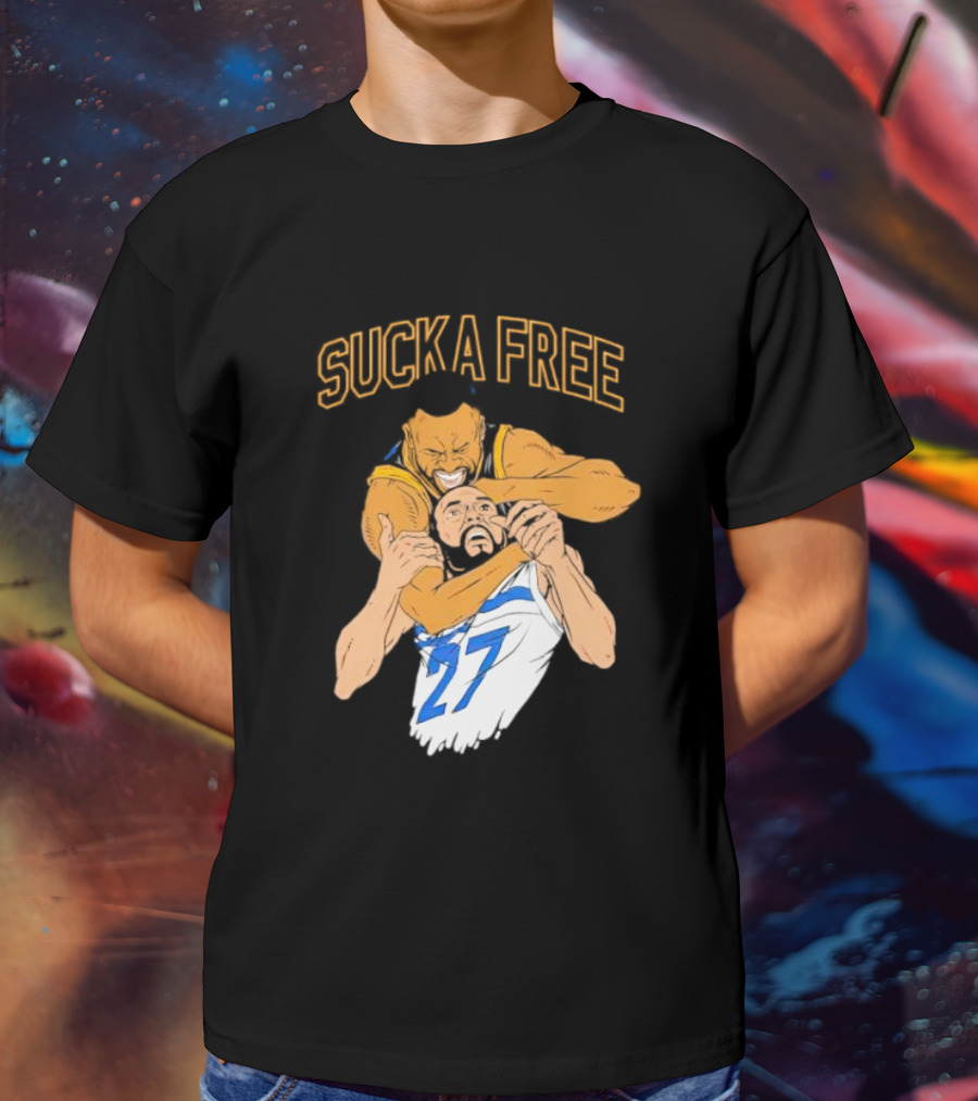 SUCKA FREE Dray Physical Play Basketball Meme T-Shirt