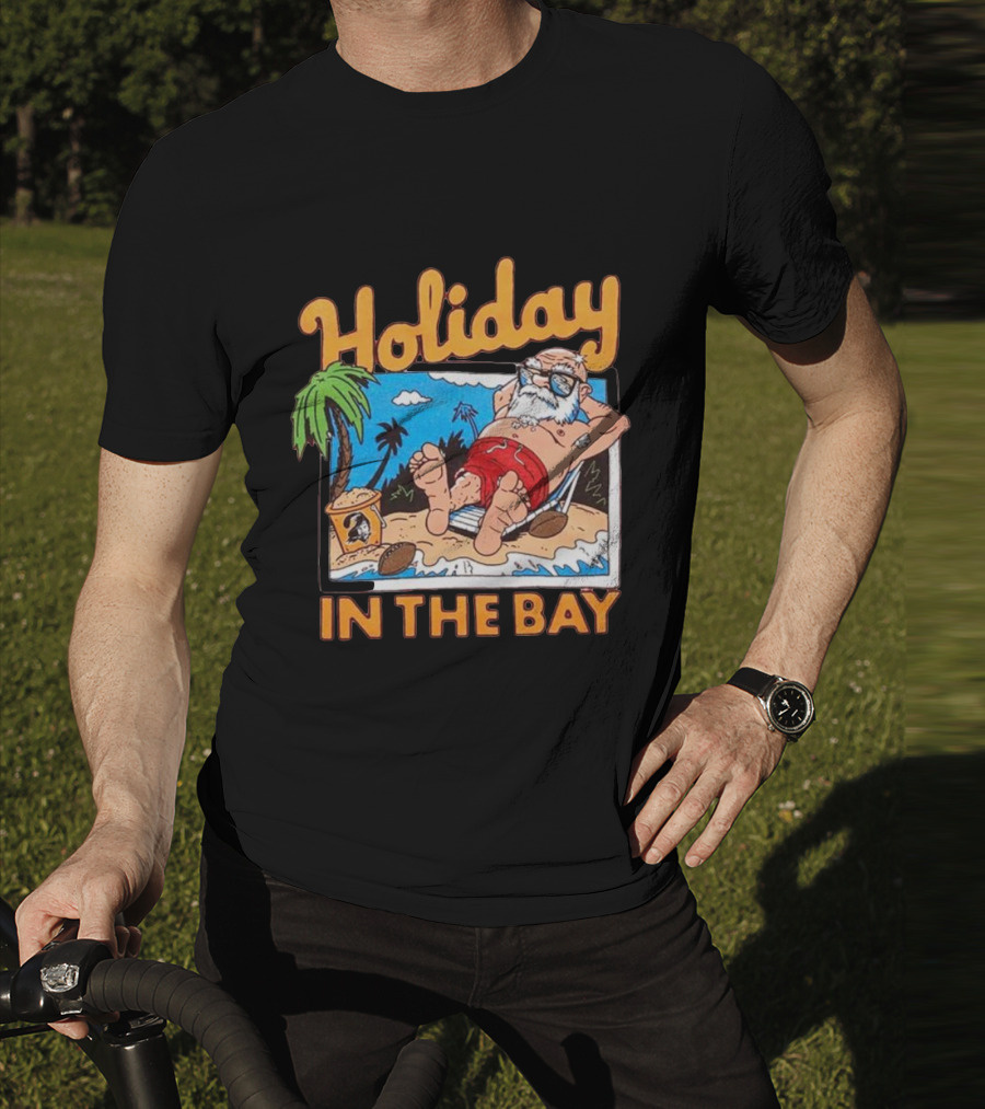 Holiday In The Bay Tampa Bay Buccaneers Christmas T-Shirt