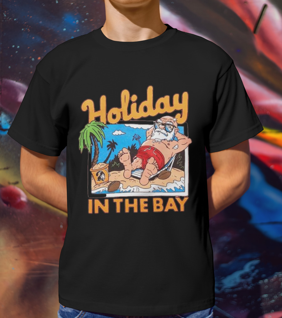 Holiday In The Bay Tampa Bay Buccaneers Christmas T-Shirt