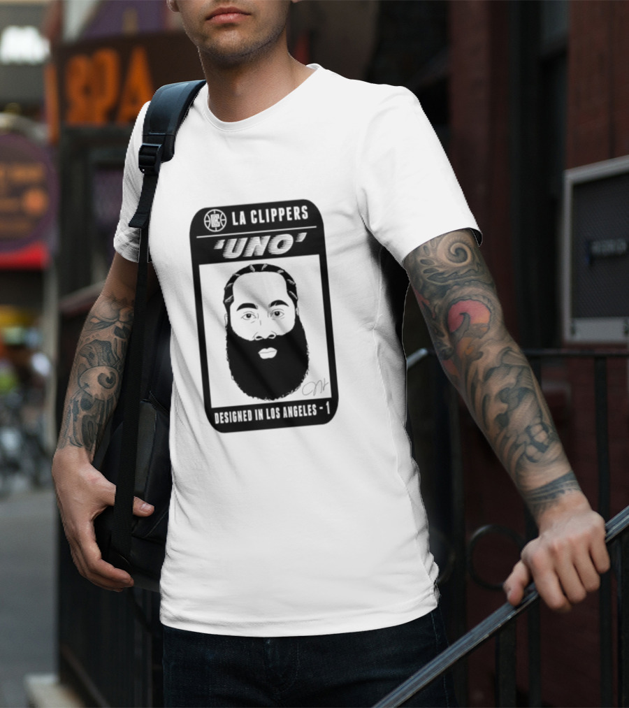 LA Clippers 'UNO' Designed In Los Angeles T-Shirt