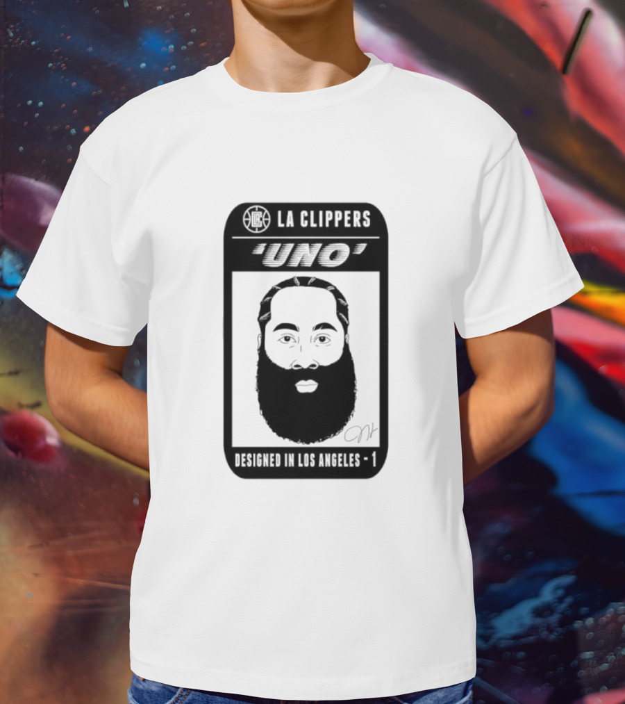 LA Clippers 'UNO' Designed In Los Angeles T-Shirt